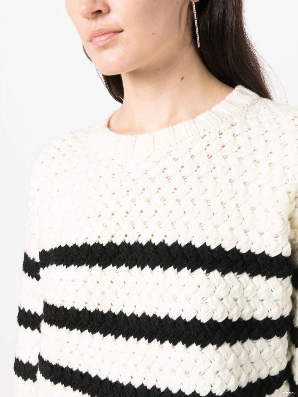 Cheap The Women wool jumper Mariner Alanui striped 0702